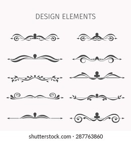 Vintage vector design element