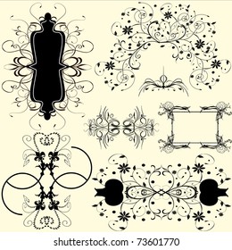 vintage vector elements