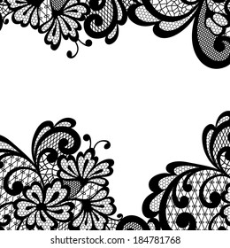 Vintage vector frame