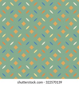 Vintage vector geometric background. Abstract ornament background. Vector illustration.