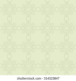 Vintage Vector hand-drawn seamless pattern with ethnic floral ornament. Flowers. Abstract Background.