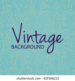 Vintage vector illustration.