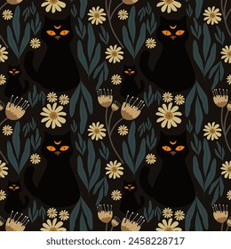 Vintage vector ilustration seamless patern.Great for textile,fabric,wrapping paper,and any print.Vintages style.