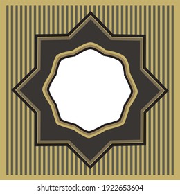 Vintage vector label. Decoration design element.