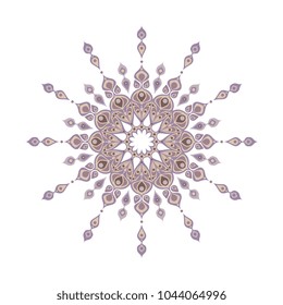Vintage vector mandala