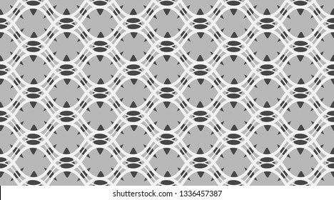 Vintage vector mesh pattern.  Retro fabric texture wallpaper.  Creative luxury graphic art decor. Seamless vector pattern. 