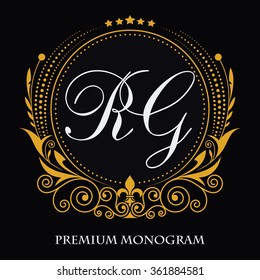 Monograma del Vector de Antiguas.
Logotipo de emblema elegante para restaurantes, hoteles, bares y boutiques. Se puede utilizar para diseñar tarjetas de visita, invitaciones, folletos y folletos.
