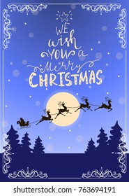 Vintage vector New year card design