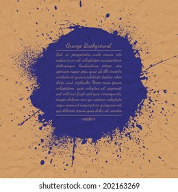 Vintage vector paper background. Business background. Vector grunge background. Retro background. Advertising background. Hand drawn. Abstract vector shape. Texture background. Grunge background