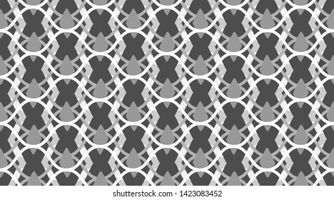 Vintage vector pattern.  Geometric fashion fabric print.  Creative luxry graphic art decor. Seamless vector pattern. 