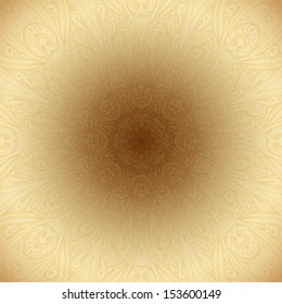 Vintage vector pattern. Hand drawn abstract background. Decorative retro banner. Can be used for banner, invitation, wedding card, scrapbooking and others. Royal vector design element.