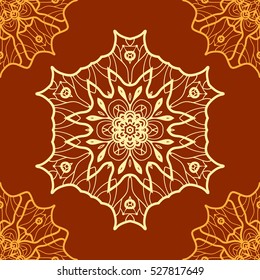 Vintage vector pattern seamless. Hand drawn abstract background. Decorative retro tile for banner, invitation, wedding card, cover and other wallpaper.