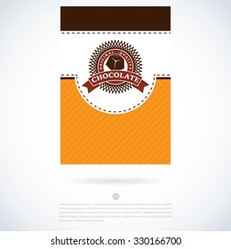 vintage vector seal template of fancy work food seal drink cacao tan classical earth work product chocolate bean bar black abstraction food sign darkness scenery publishing old-fashioned classic confi