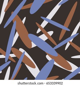 Vintage vector seamless abstract design background. Eps-8.