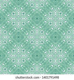Vintage vector seamless flower pattern