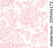 floral wallpaper pink