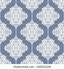 Vintage vector seamless pattern, wallpaper. Elegant classic texture. Luxury ornament. Royal, Victorian, Baroque elements. Great for fabric and textile, wallpaper, or any desired idea.