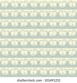 Vintage vector Seamless pattern with waves eps 10