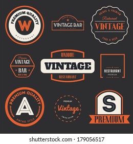 Vintage Vector Set