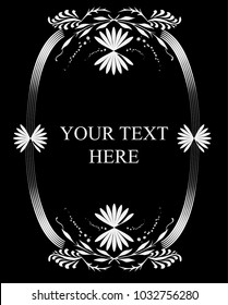 Vintage vector Set. Floral elements for design of monograms, invitations, frames, menus, labels and websites. Graphic elements for design of catalogs and brochures of cafes, boutiques