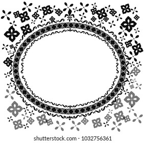 Vintage vector Set. Floral elements for design of monograms, invitations, frames, menus, labels and websites. Graphic elements for design of catalogs and brochures of cafes, boutiques