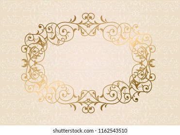 Vintage vector Set. Floral elements for design of monograms, invitations, frames, menus, labels and websites. Graphic elements for design of catalogs and brochures of cafes, boutiques.