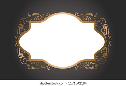 Vintage vector Set. Floral elements for design of monograms, invitations, frames, menus, labels and websites. Graphic elements for design of catalogs and brochures of cafes, boutiques.