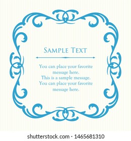 Vintage vector Set. Floral elements for design of monograms, invitations, frames, menus, labels and websites. Graphic elements for design of catalogs and brochures of cafes, boutiques