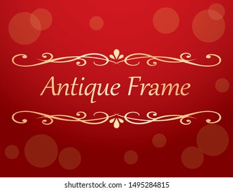 Vintage vector Set. Floral elements for design of monograms, invitations, frames, menus, labels and websites. Graphic elements for design of catalogs and brochures of cafes, boutiques