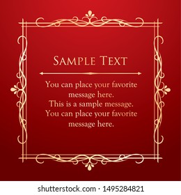 Vintage vector Set. Floral elements for design of monograms, invitations, frames, menus, labels and websites. Graphic elements for design of catalogs and brochures of cafes, boutiques