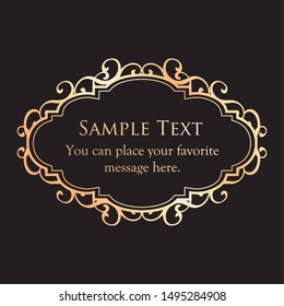 Vintage vector Set. Floral elements for design of monograms, invitations, frames, menus, labels and websites. Graphic elements for design of catalogs and brochures of cafes, boutiques