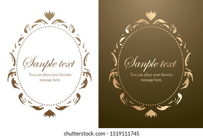 Vintage vector Set. Floral elements for design of monograms, invitations, frames, menus, labels and websites. Graphic elements for design of catalogs and brochures of cafes, boutiques