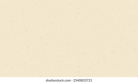 Textura de Vector de Antiguas de fondo de papel de arroz moteado en un patrón granulado. Los tonos crema y beige crean una artesanía y un Fondo de pantalla ecológico y ecológico.