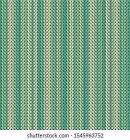Vintage vertical stripes christmas knit geometric seamless pattern. Ugly sweater knitting pattern imitation. Classic warm seamless knitted pattern. Cozy textile print design.
