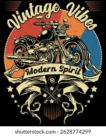 Vintage Vibes Modern Spirit Graphic Design