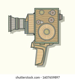 The Vintage Video Camera Art