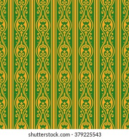 Vintage wallpaper background stripe pattern