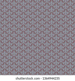 Vintage wallpaper background texture, vector illustration