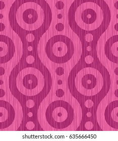 Vintage wallpaper design. Vector seamless pattern. Retro.