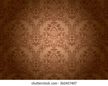 Vintage wallpaper pattern