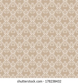 Vintage wallpaper. Seamless pattern