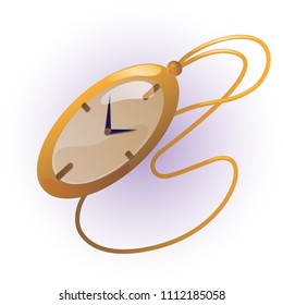 Vintage watch vector illustration