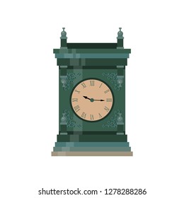 Vintage watches made of wood beautifully concise form.
