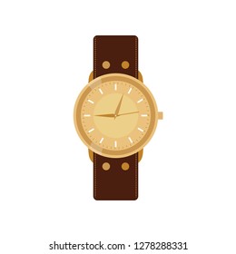 Vintage watches made of wood beautifully concise form.