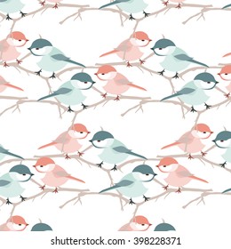 Vintage Watercolor Background Card with Pigeon Birds. Vintage texture for textile, texture, wallpaper, invitation, greeting cards, wedding etc. Pastel colors trendy rose quartz and serenity
