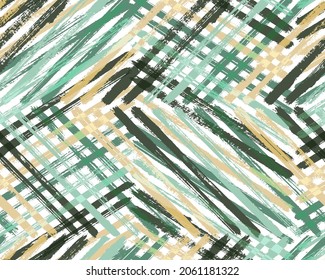 Vintage watercolor texture vector design. Brush strokes stripes handmade surface. Acrylic paint shabby artwork.