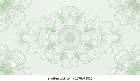 Vintage watermark. Guilloche background. Artistic illustration. Detailed design. 