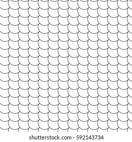 Vintage wave pattern. Japanese wave vector background.
