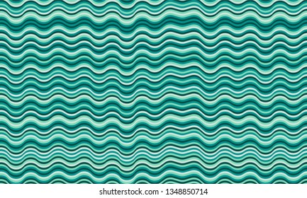 Vintage wavy stripes background. Waves, curve lines ripple texture. Card background pattern vector. Curved stripes wavy ribbons vector. Colorful wave ripple line art.