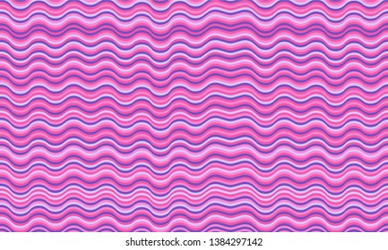 Vintage wavy stripes background. Waves, curve lines ripple texture. Card background pattern vector. Curved stripes wavy ribbons vector. Colorful wave ripple line art.